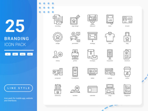 Branding Icon Pack: A Versatile Solution for Modern Design Needs