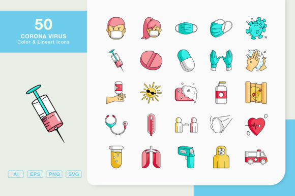 Corona Virus Icon Set: Enhancing Visual Design