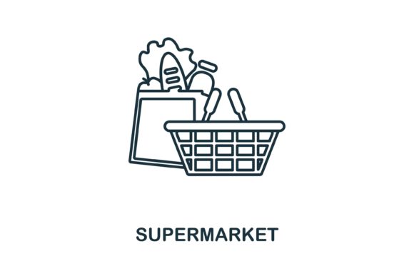 Supermarket Icon: A Versatile Tool for Modern Design and Communication