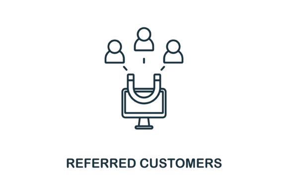 Understanding and Utilizing the Referred Customers Icon in Your Marketing Workflow