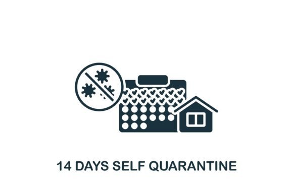 Understanding the 14 Days Self Quarantine Icon