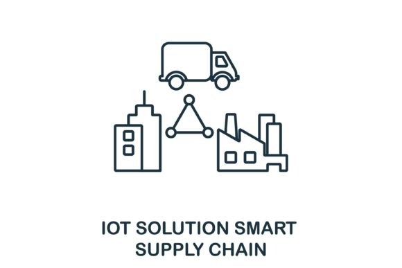 Unlocking Efficiency with the Smart Supply Chain Icon