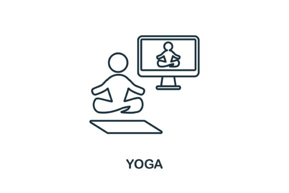 Yoga Icon: A Versatile Symbol for Modern Design